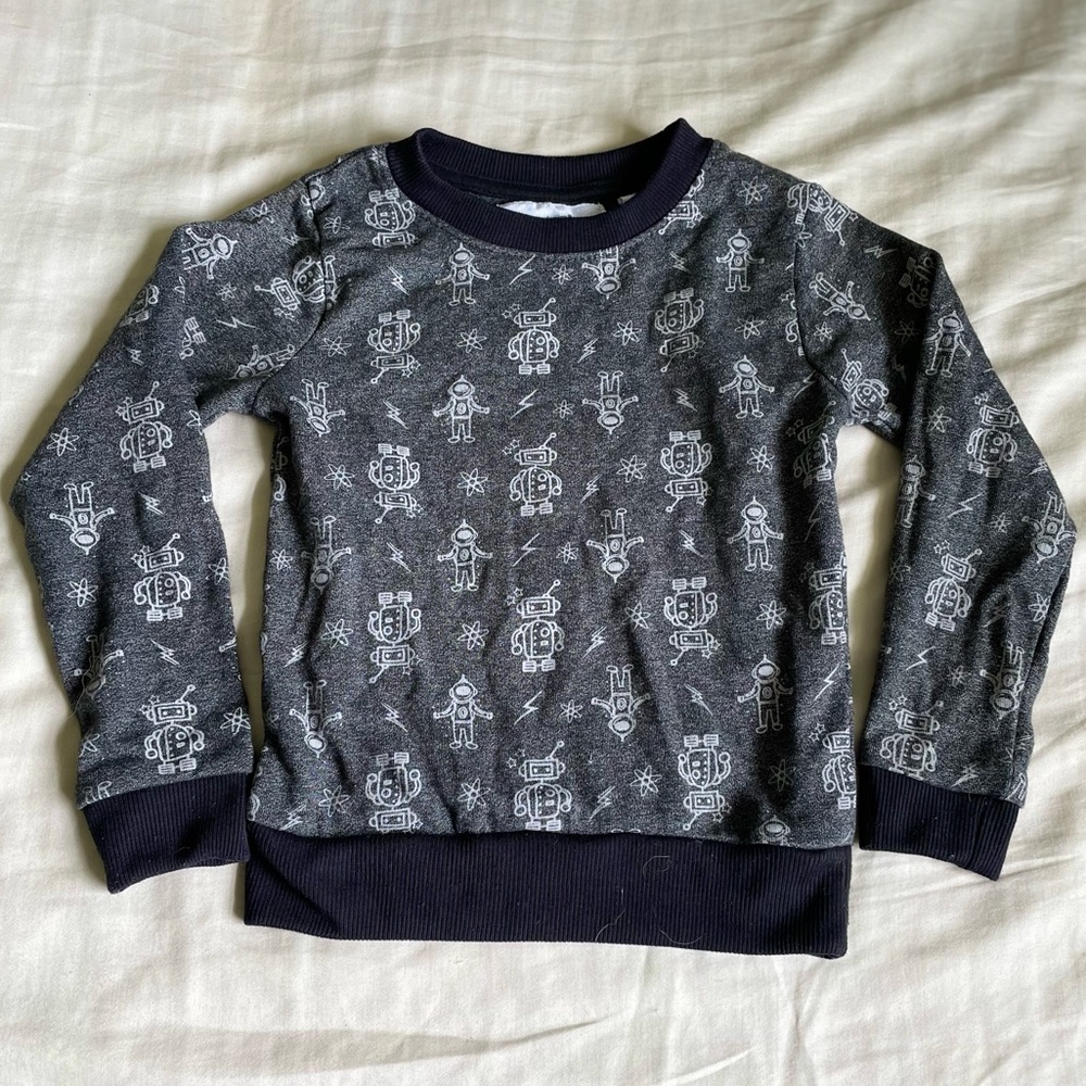 Fashionable Robot Sweatshirt